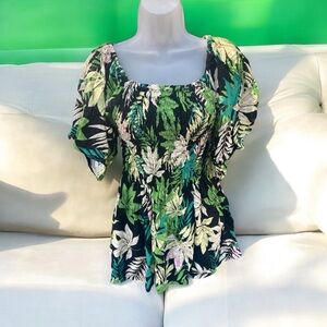 Butterfly tunic top